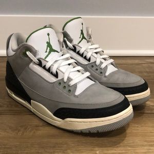 Jordan retro 3 chlorophyll